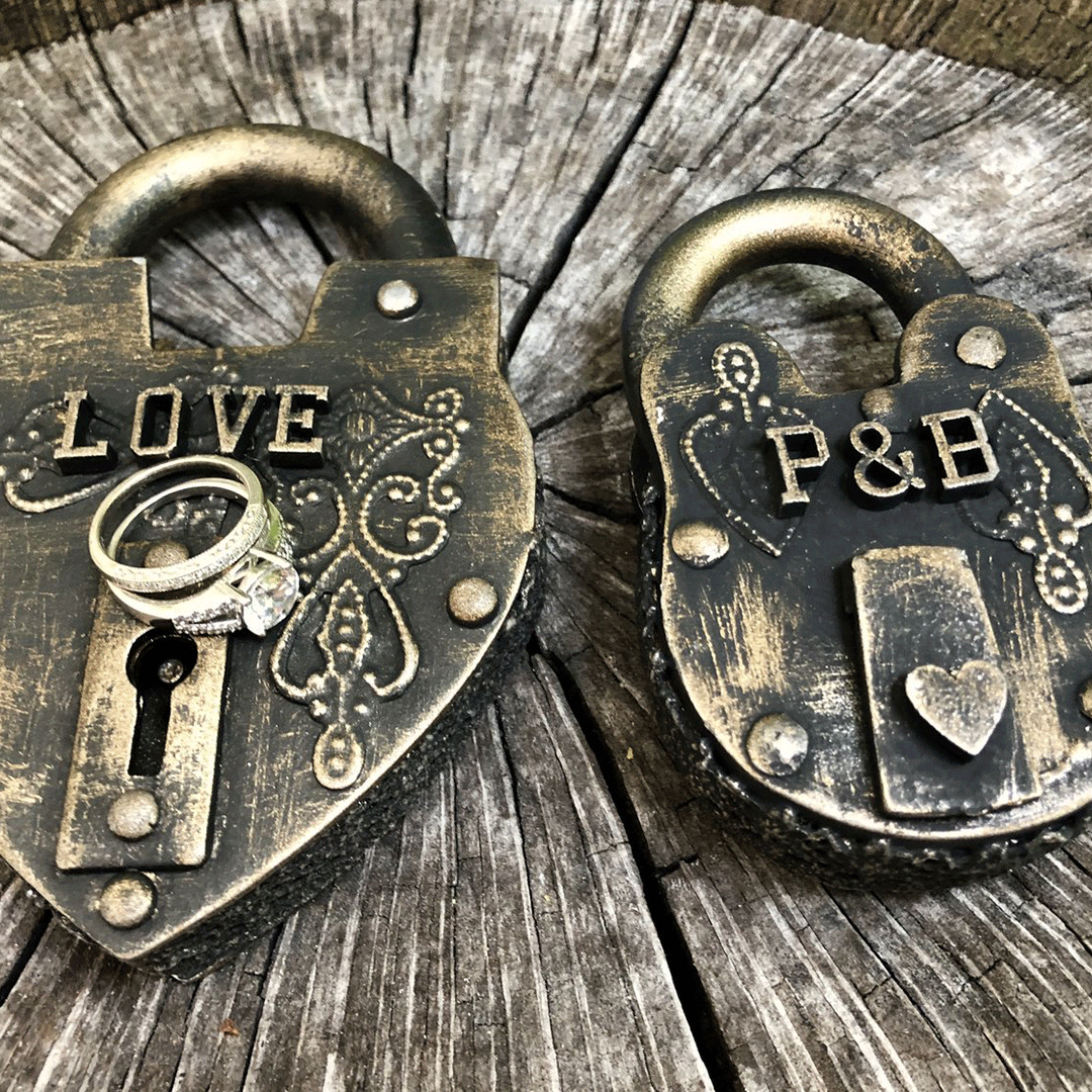 Personalized Couple Love Lock The Love Lock Shop